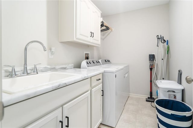 22833 W 44th St, Shawnee, KS 66226 - laundry area featuring cabinet space and washing machine and dryer
