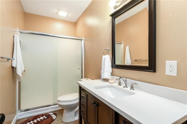 22833 W 44th St, Shawnee, KS 66226 - full bathroom with vanity and a shower stall