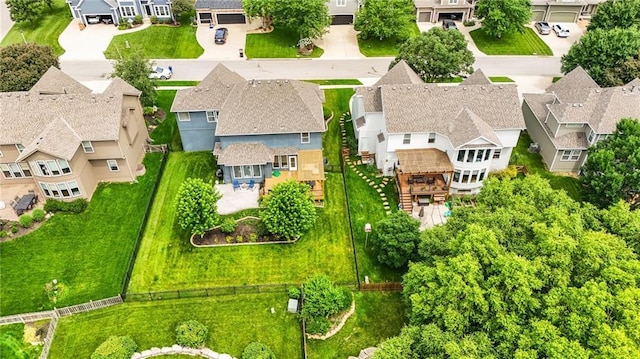 22833 W 44th St, Shawnee, KS 66226 - aerial perspective of suburban area