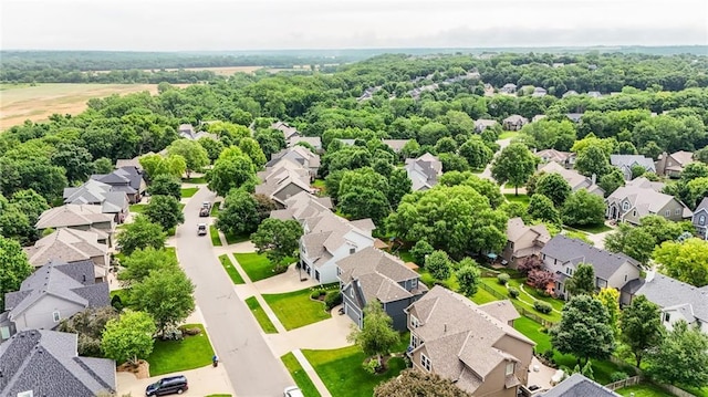 22833 W 44th St, Shawnee, KS 66226 - aerial perspective of suburban area