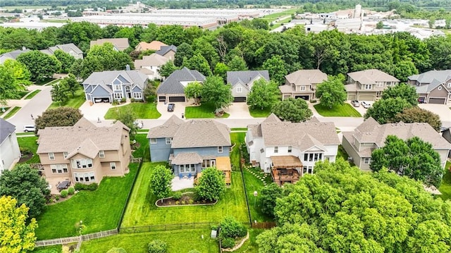 22833 W 44th St, Shawnee, KS 66226 - aerial perspective of suburban area