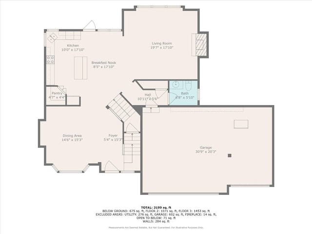 22833 W 44th St, Shawnee, KS 66226 - view of floor plan / room layout
