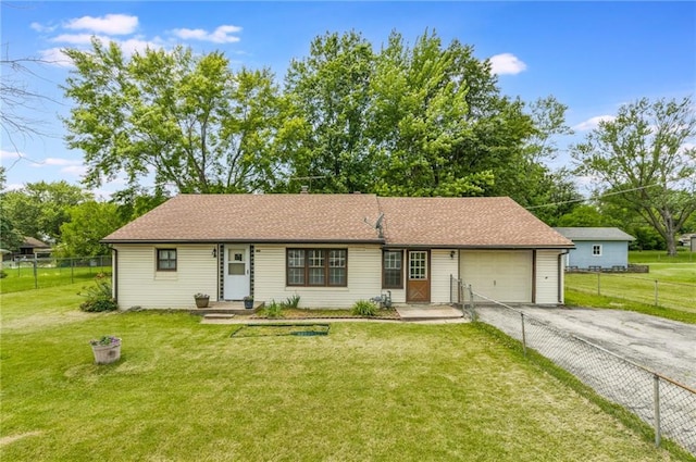 7306 N Holmes Ave, Gladstone, MO 64118 - single story home with driveway and a garage