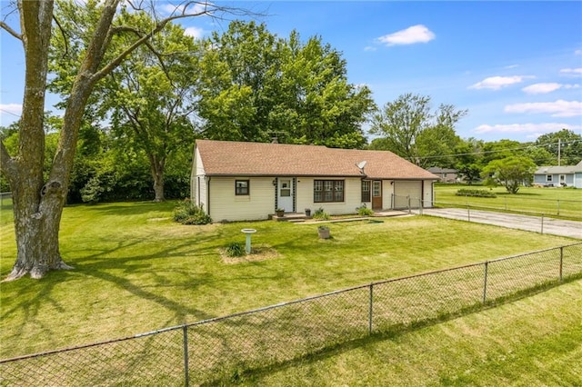 7306 N Holmes Ave, Gladstone, MO 64118 - view of front facade with concrete driveway and an attached garage
