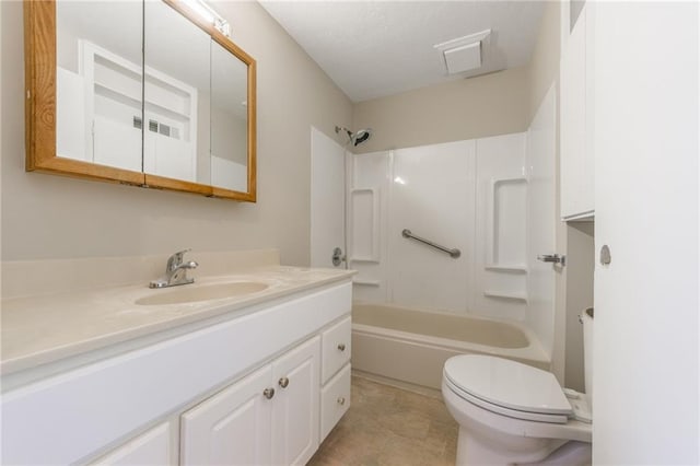 7306 N Holmes Ave, Gladstone, MO 64118 - full bathroom featuring vanity and shower / bath combination