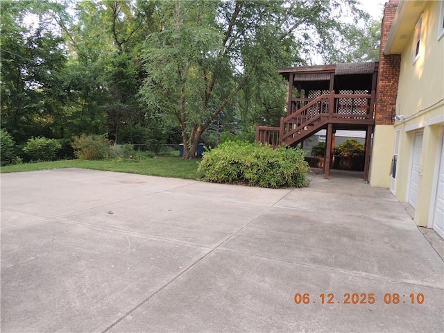 326 Virginia Rd, Excelsior Springs, MO 64024 - view of patio featuring stairs
