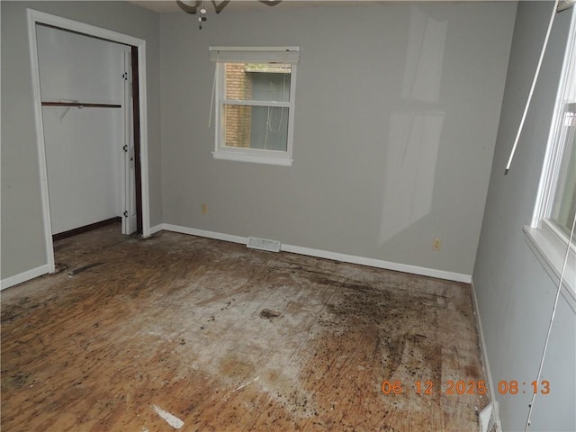 326 Virginia Rd, Excelsior Springs, MO 64024 - unfurnished bedroom featuring baseboards and a closet