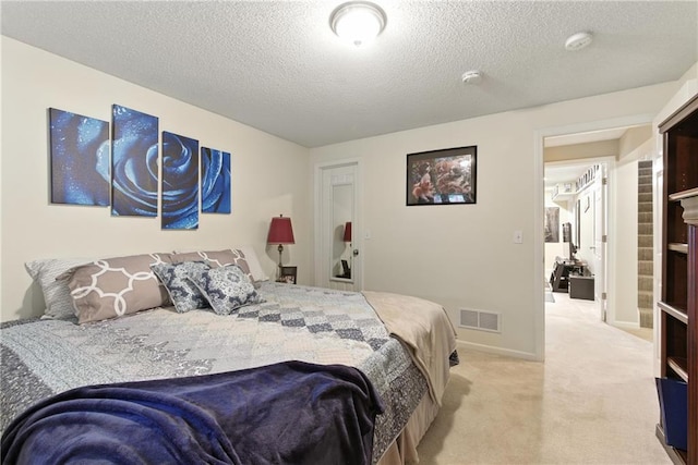 22802 W 72nd Ter, Shawnee, KS 66227 - bedroom with light colored carpet and a textured ceiling