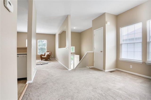 653 S Woodson Ln, Gardner, KS 66030 - hall featuring an upstairs landing and carpet