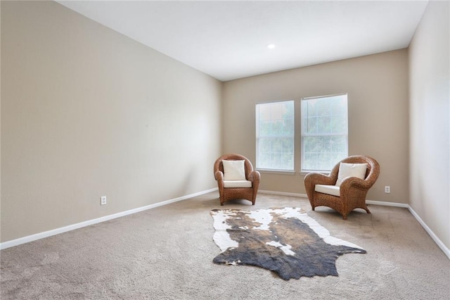 653 S Woodson Ln, Gardner, KS 66030 - sitting room featuring carpet and baseboards