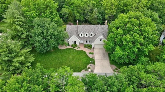 22810 SW Hampton Ct, Blue Springs, MO 64015 - view from above of property