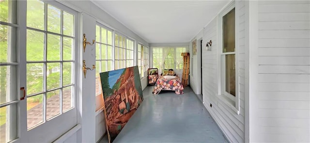 615 N Jefferson St, Carrollton, MO 64633 - sunroom / solarium with french doors and plenty of natural light