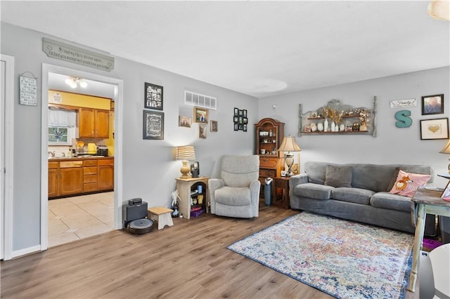 117 Ellison Way, Independence, MO 64050 - living area featuring light wood-style floors