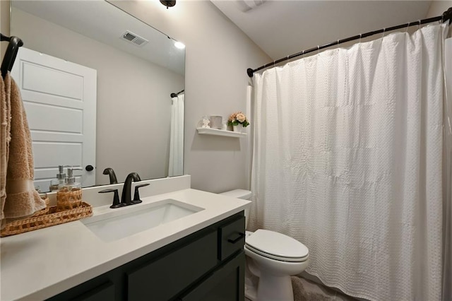 144 SE Riley St, Blue Springs, MO 64064 - bathroom featuring vanity and a shower with shower curtain