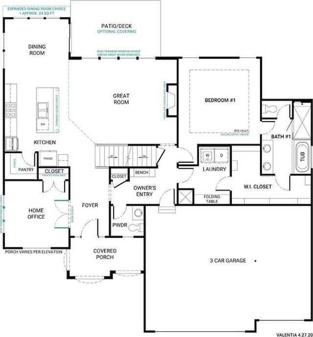 144 SE Riley St, Blue Springs, MO 64064 - view of home floor plan