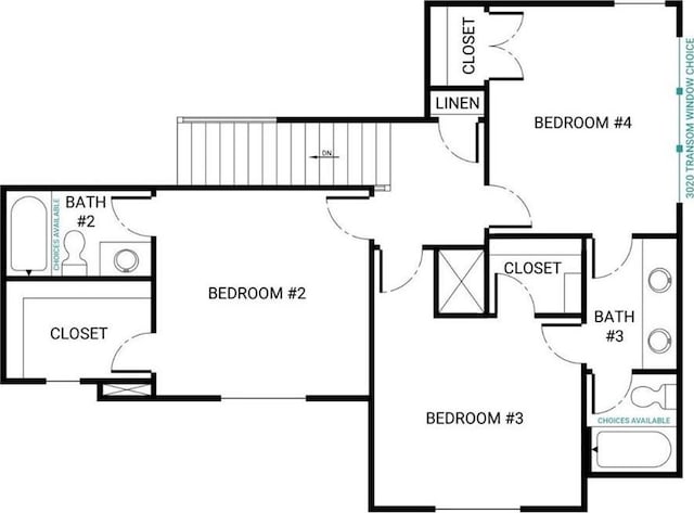 144 SE Riley St, Blue Springs, MO 64064 - view of floor plan / room layout