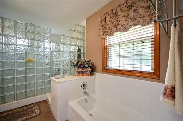 23800 Lucille Ln, Peculiar, MO 64078 - bathroom featuring a garden tub and walk in shower