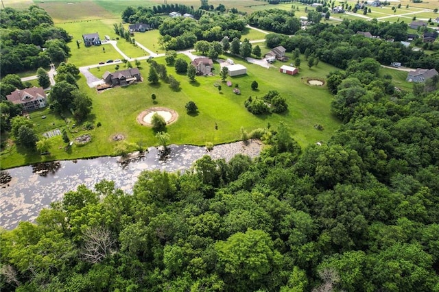 23800 Lucille Ln, Peculiar, MO 64078 - view of property location with a large body of water and rural landscape