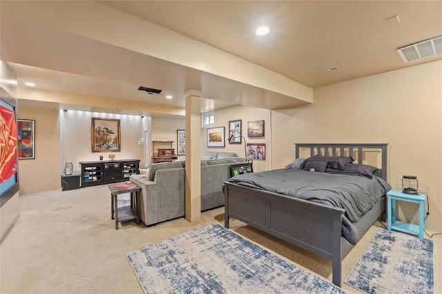 24137 W 57th Ter, Shawnee, KS 66226 - bedroom featuring carpet flooring and recessed lighting