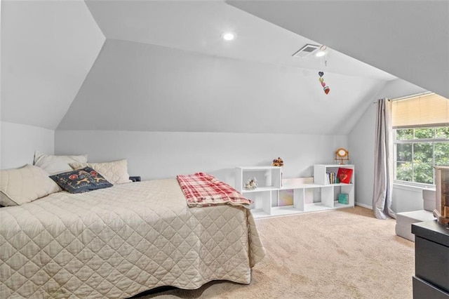 24137 W 57th Ter, Shawnee, KS 66226 - carpeted bedroom with vaulted ceiling