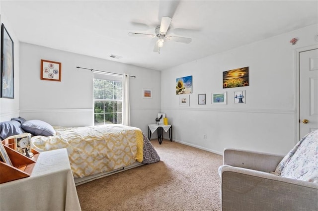 24137 W 57th Ter, Shawnee, KS 66226 - carpeted bedroom with ceiling fan