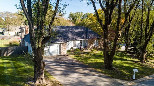 1902 Snowdrop Cir, Liberty, MO 64068 - view of front of home featuring concrete driveway and a garage