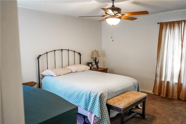 1902 Snowdrop Cir, Liberty, MO 64068 - bedroom with carpet floors, multiple windows, and ceiling fan