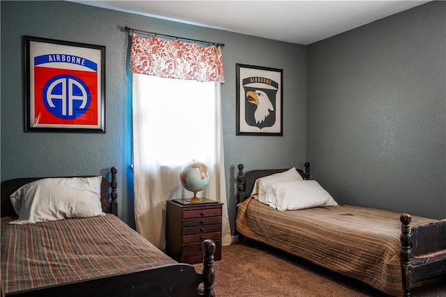 1902 Snowdrop Cir, Liberty, MO 64068 - carpeted bedroom with a textured wall