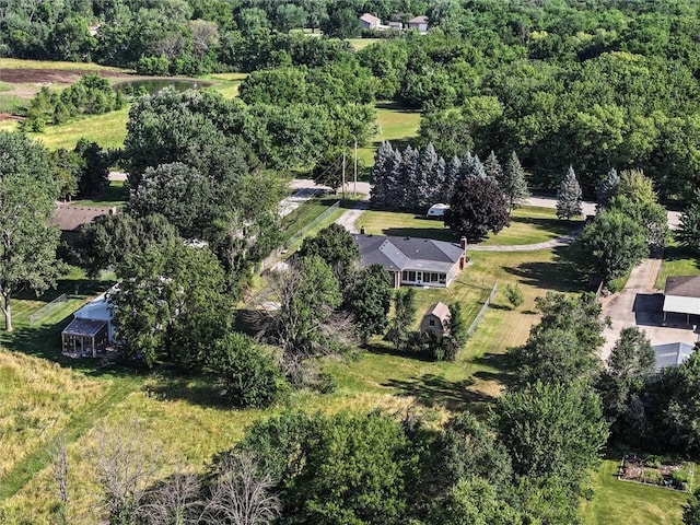 34065 W 135th St, Olathe, KS 66061 - drone / aerial view