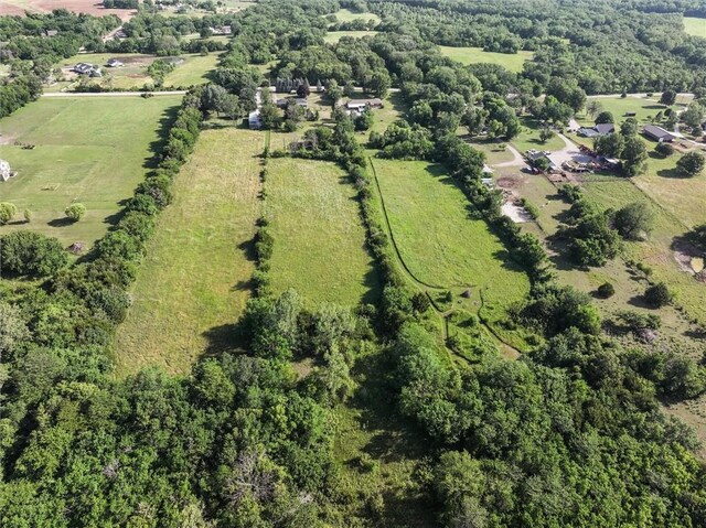 34065 W 135th St, Olathe, KS 66061 - aerial overview of property's location featuring rural landscape