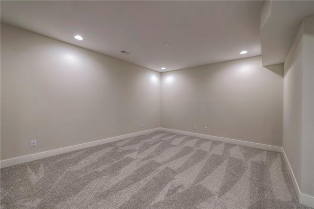 24110 W 95th St, Lenexa, KS 66227 - empty room featuring carpet flooring and recessed lighting