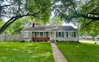 11325 W 54th St, Shawnee, KS 66203 - ranch-style home with a chimney