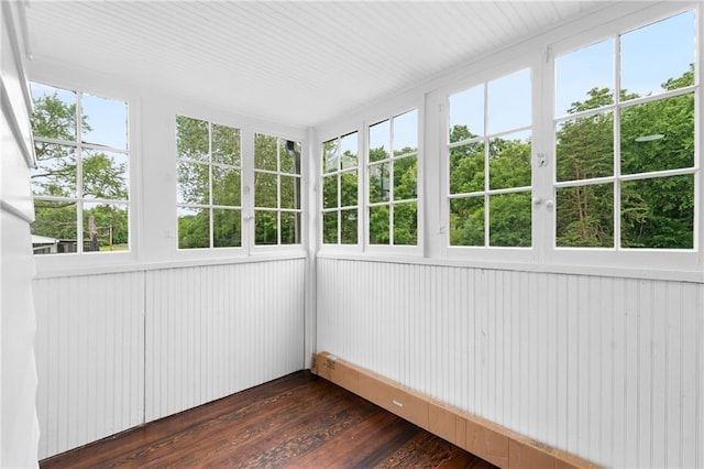 6806 N Brookside Rd, Pleasant Valley, MO 64068 - unfurnished sunroom featuring hardwood / wood-style floors, french doors, and healthy amount of natural light