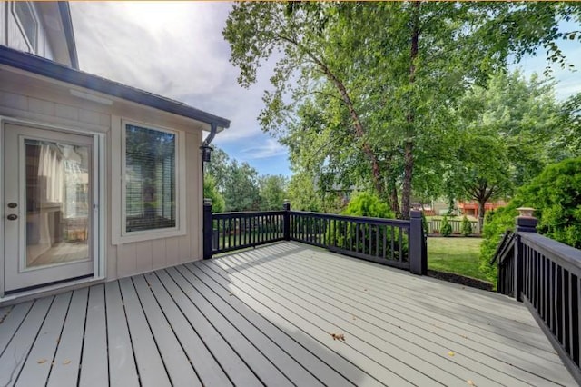 9307 W 146th St, Overland Park, KS 66221 - view of wooden terrace