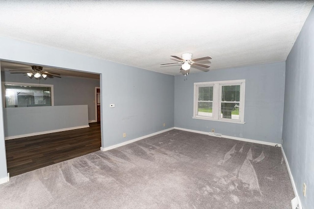 103 N Missouri St, Adrian, MO 64720 - empty room with carpet and a ceiling fan