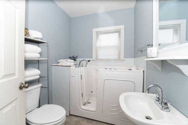 103 N Missouri St, Adrian, MO 64720 - bathroom with a bath and plenty of natural light
