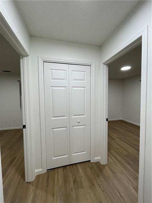 10818-10820 W 57th St, Shawnee, KS 66203 - corridor with wood finished floors