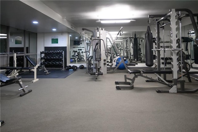 600 Admiral Blvd Unit 1505, Kansas City, MO 64106 - view of gym