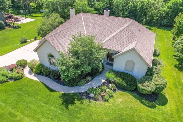 16042 Overbrook Ln, Stilwell, KS 66085 - aerial view of property and surrounding area