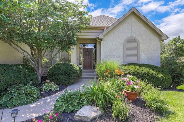 16042 Overbrook Ln, Stilwell, KS 66085 - view of front of house with stucco siding