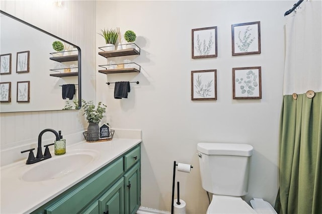 4416 Broadway Ter, Leavenworth, KS 66048 - bathroom featuring vanity and toilet