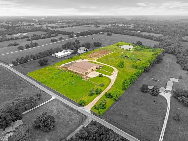 204 E Casey Rd, Lone Jack, MO 64070 - drone / aerial view