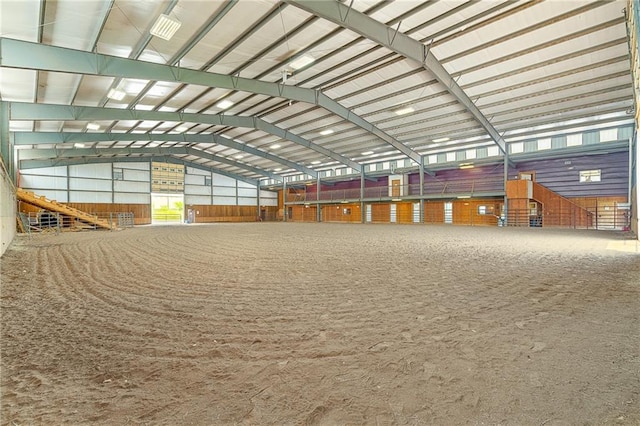 204 E Casey Rd, Lone Jack, MO 64070 - view of indoor riding arena