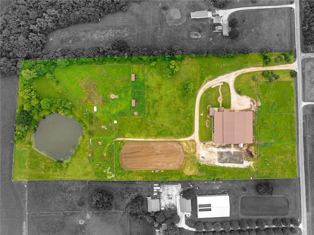 204 E Casey Rd, Lone Jack, MO 64070 - drone / aerial view