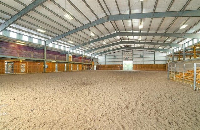 204 E Casey Rd, Lone Jack, MO 64070 - view of indoor horse riding arena