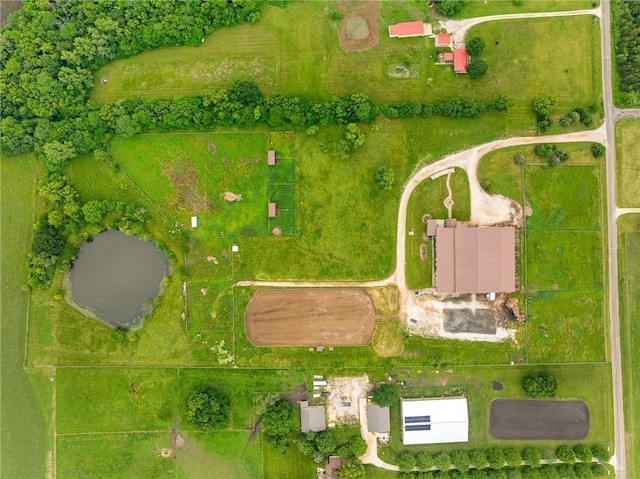 204 E Casey Rd, Lone Jack, MO 64070 - drone / aerial view