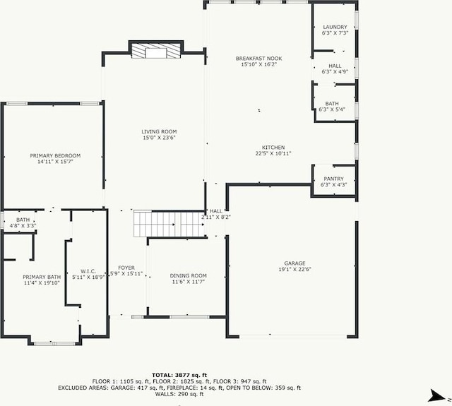 10136 Barton St, Overland Park, KS 66214 - view of property floor plan