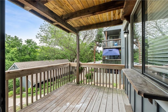 12740 W 110th Ter, Overland Park, KS 66210 - view of wooden deck