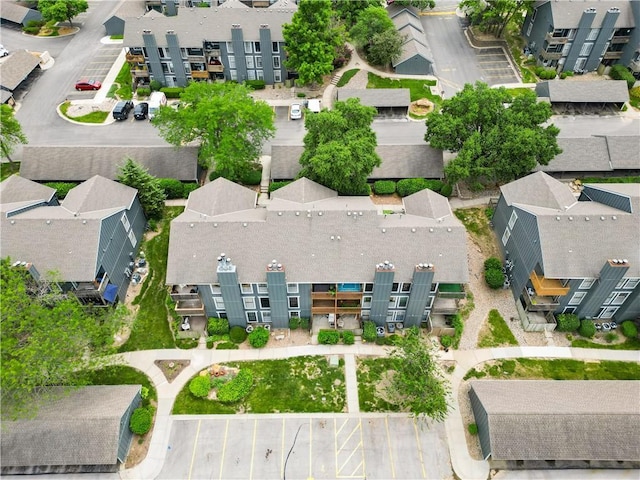 12740 W 110th Ter, Overland Park, KS 66210 - aerial perspective of suburban area