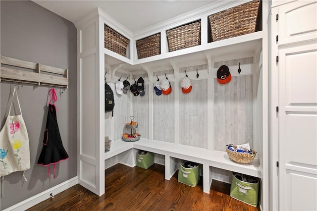 414 N 4th St, Gower, MO 64454 - mudroom with dark wood finished floors